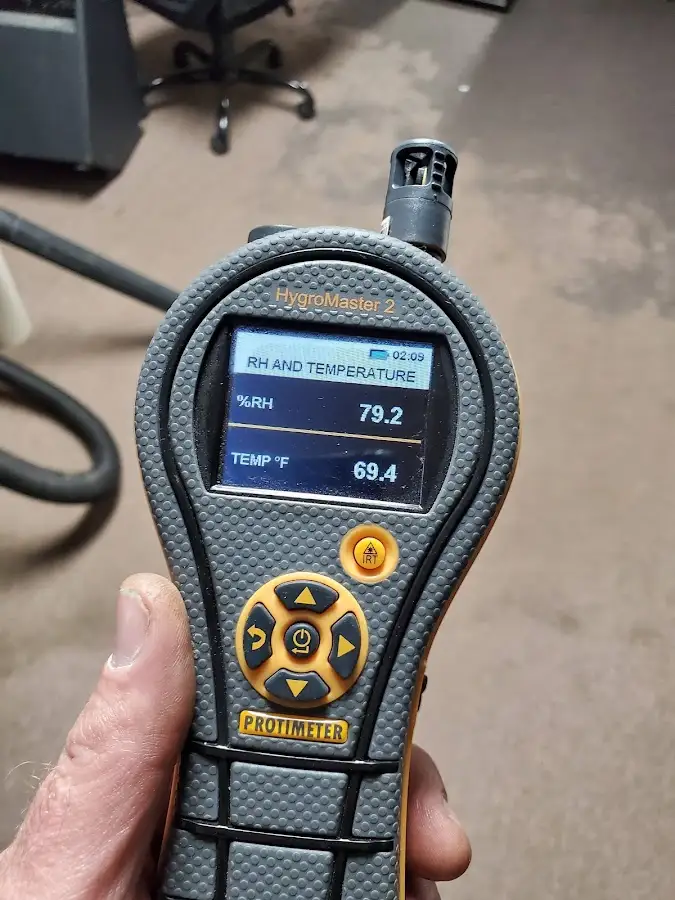 Moisture meter humidity assessment for Mold Remediation & Removal in Cairo